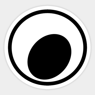 Funny eye Sticker